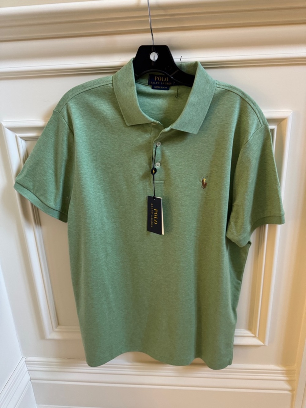 NWT Polo by Ralph Lauren Men’s Light Green Polo Shirt